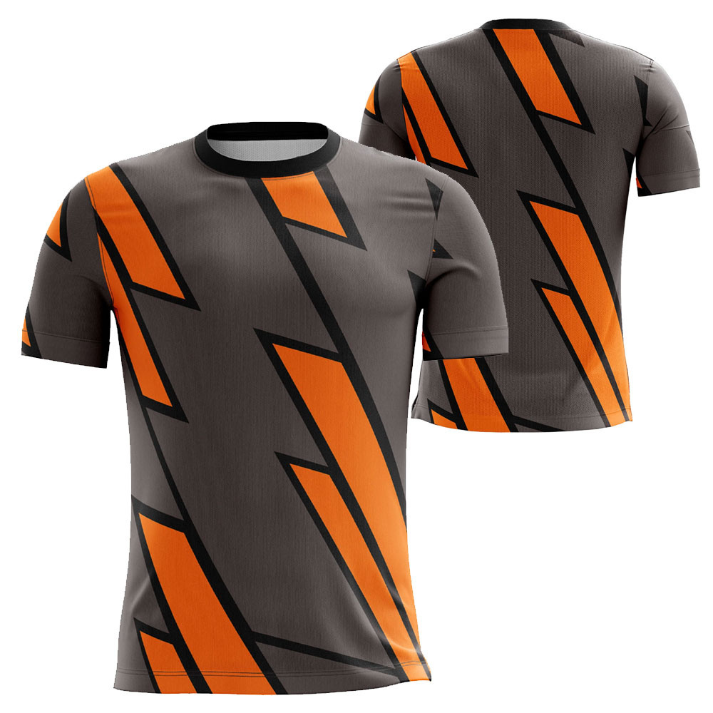 Sublimation Soccer Jersey Polyester Made Sports Wear Soccer Football Jersey With Customized Printed Design