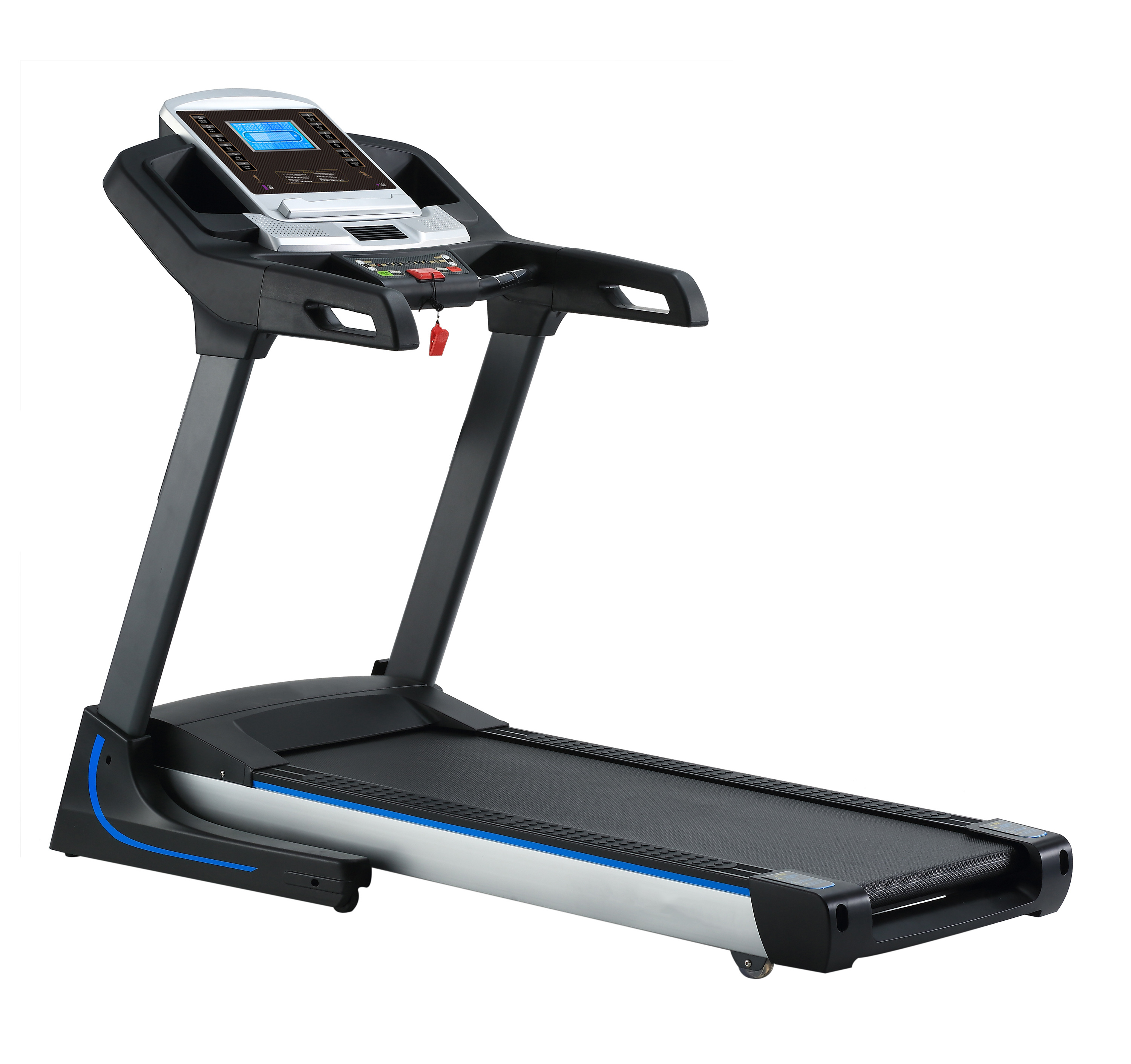 Professional Screen Gym Treadmill Manufacturer Home Use Fitness Deluxe Business Motorized Treadmill with DC motor 2.5HP