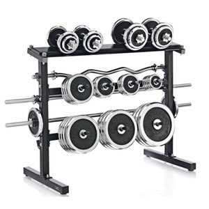 Weight plate stand weight rack storing barbell bars and dumbbells solid steel construction Rack