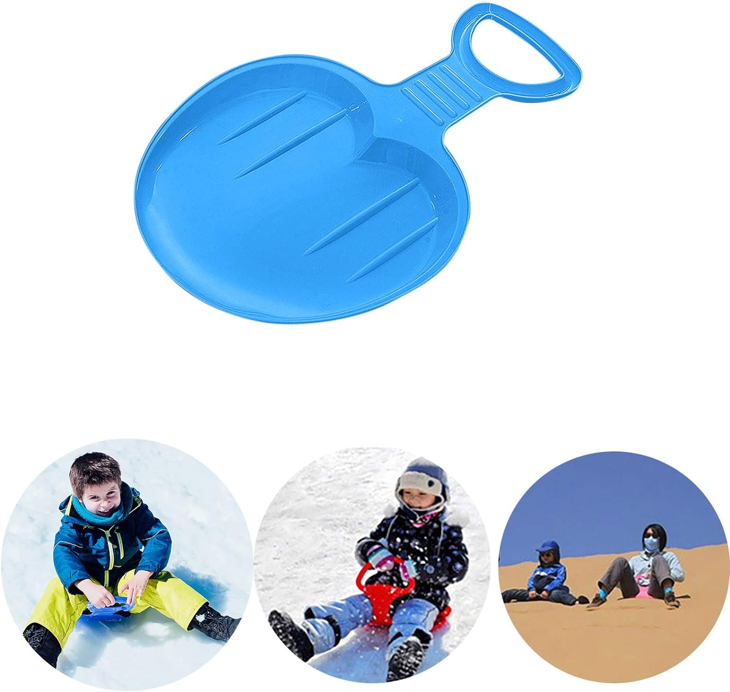 Snow Sledge Board Ski Board Outdoor Winter Plastic Ski Boards Sport Snow Grass