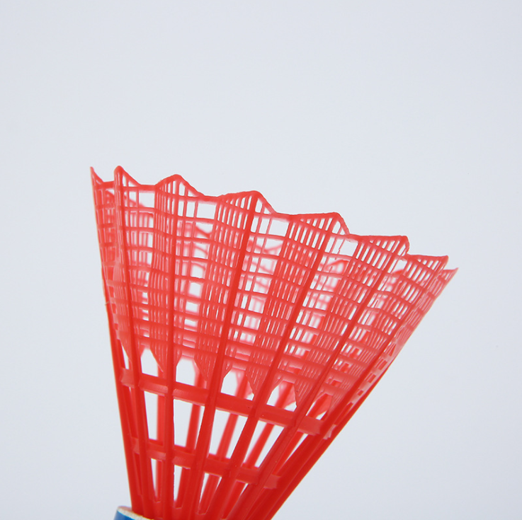 High Quality Sport Midium Speed  Durable Nylon Plastic Badminton Shuttlecock