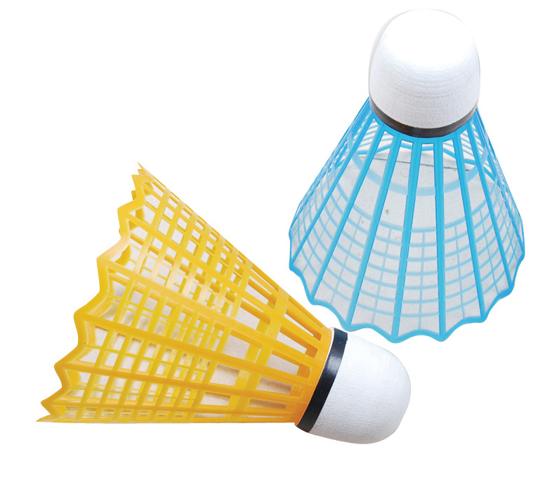 High Quality Sport Midium Speed  Durable Nylon Plastic Badminton Shuttlecock