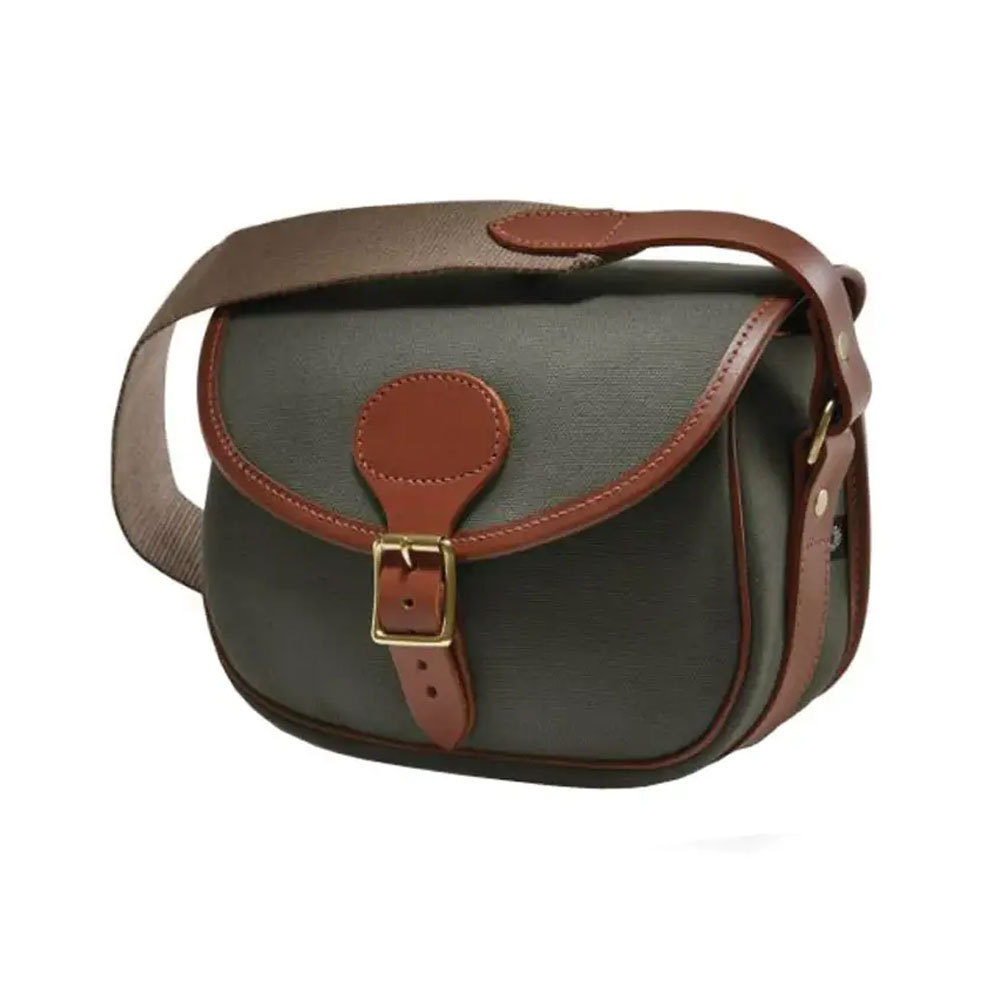 Premier Cartridge Capacity Bag Fantastic Brown Leather Shooting Shell Pouch Cartridge Bag for hunting and shootings