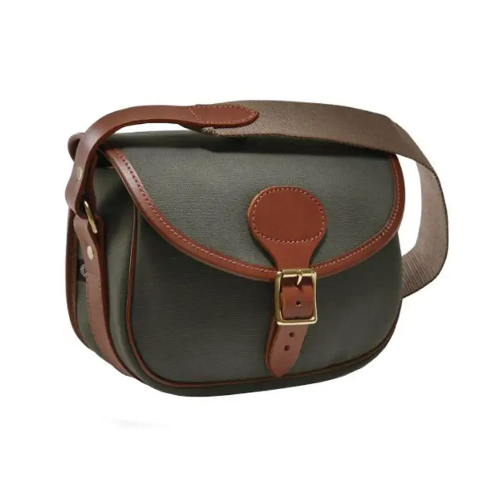 Premier Cartridge Capacity Bag Fantastic Brown Leather Shooting Shell Pouch Cartridge Bag for hunting and shootings