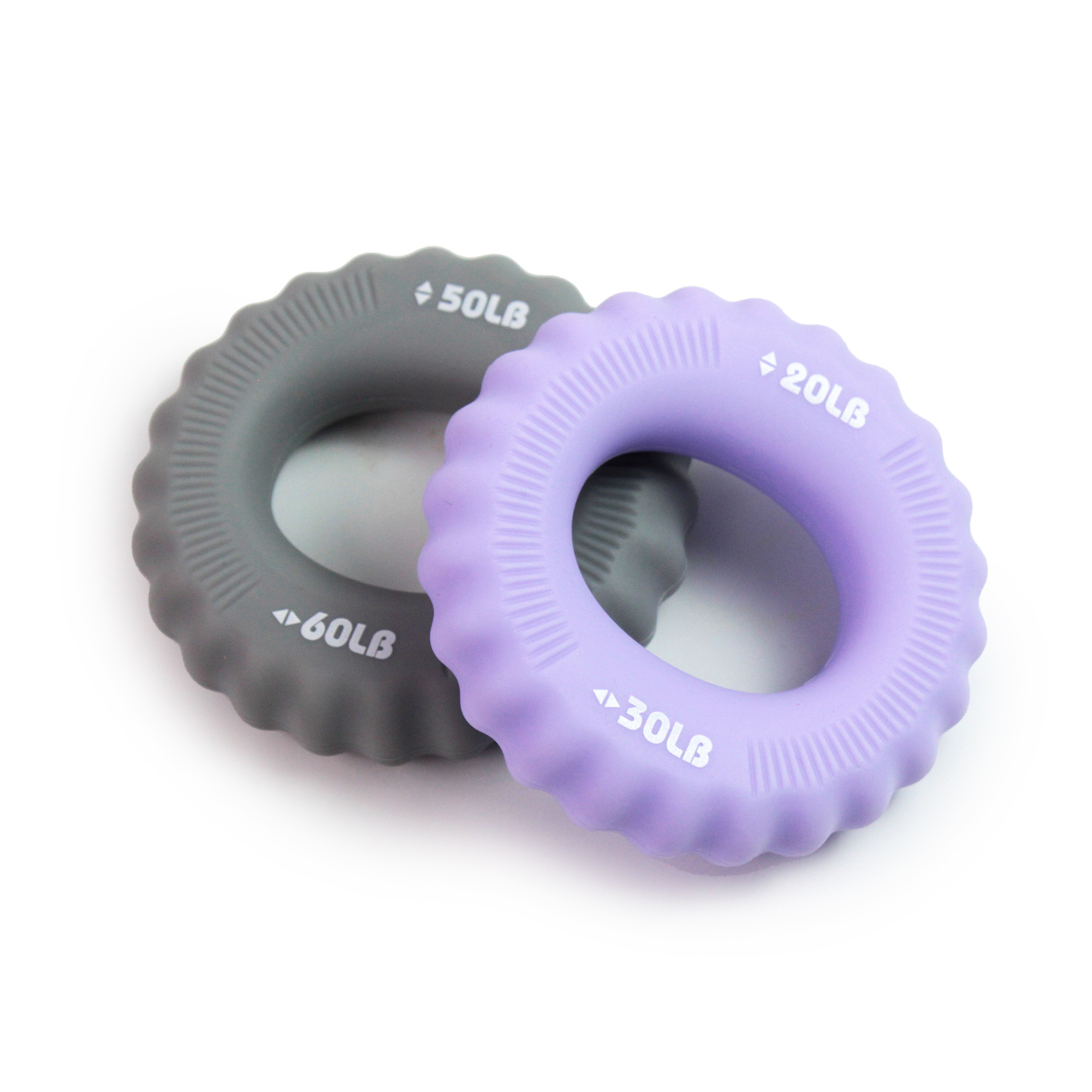 Male Female Outdoor Indoor Exercise Training Strength Trainer Muscle Wrist Finger multicolor Silicone Hand Grip Rings