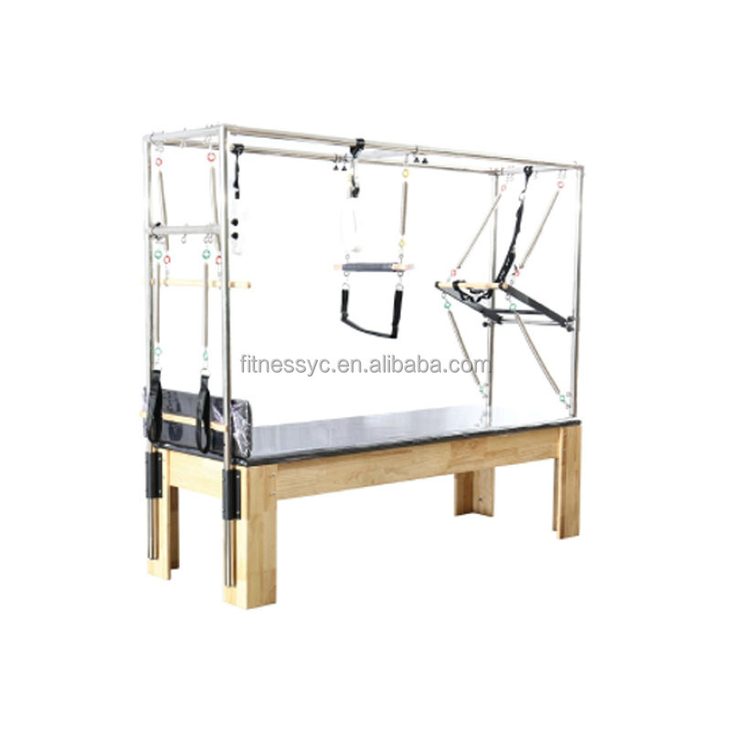 Wood Pilates Bench for Sale Cadillac Trapeze Equipment Bed Pilates Studio Machine Reformer Trapeze Table Pilates Cadillac YC-P2