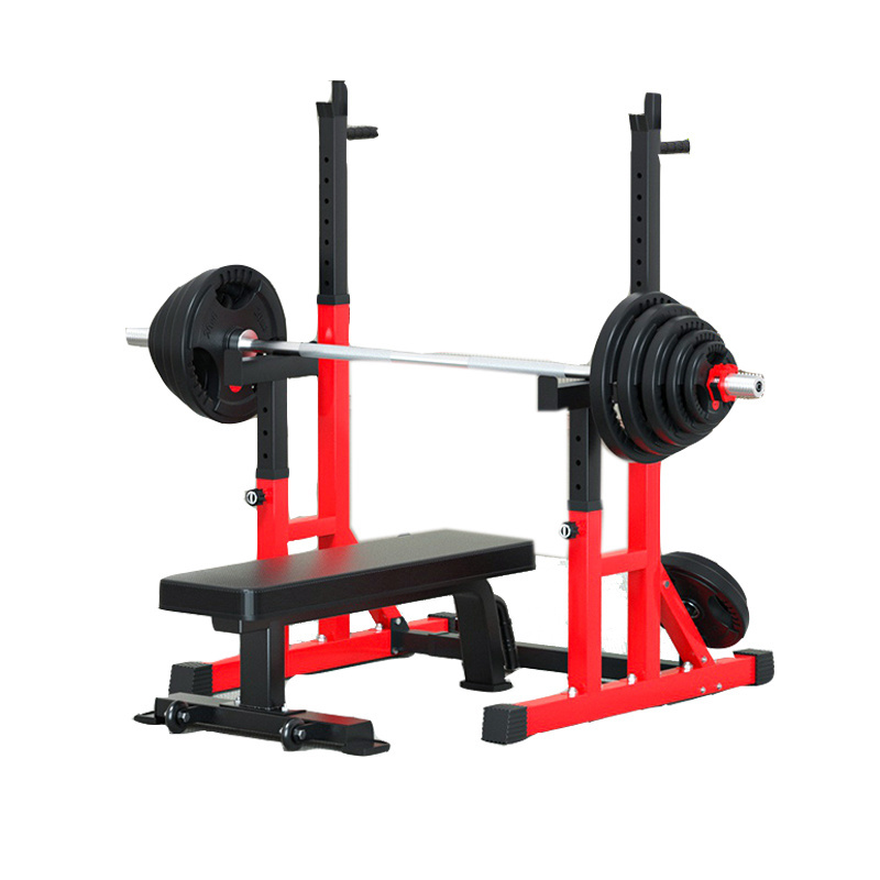 Pull-ups Stretching Training Gym Fitness Accessories Equipment Adjustable Barbell Squat Rack