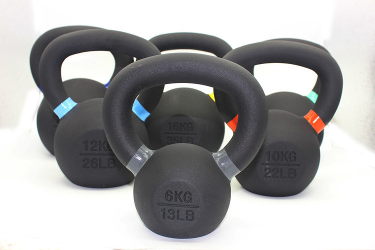 Factory supply 15kg 40 lbs 8kg Ketlebell Kettelbell 14 Kg Kettle Bell Powder Coated Cast Iron Kettlebell