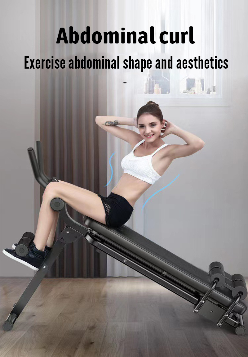 AB Abdominal Trainer Rail Cruncher Abdominal Roller Smart Device Lose Weight Machine Gym Home ABS Fitness Gym Equipment