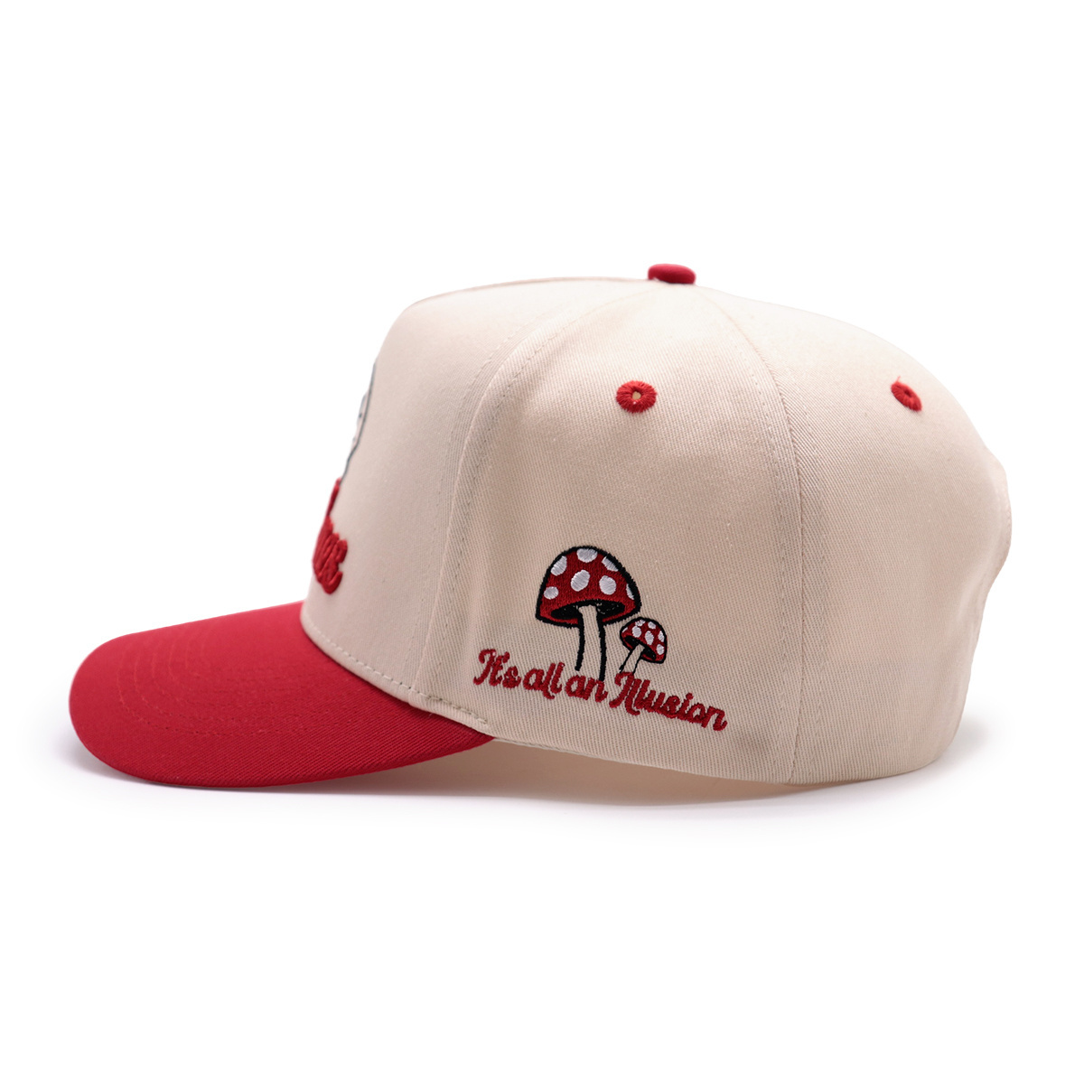 Manufacturers Embroidery Logo Custom 5 Panel two tone Baseball Cap