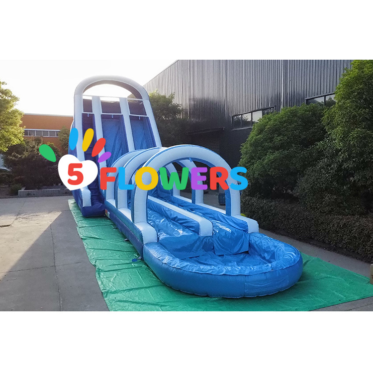 Commercial PVC giant inflatable slide backyard inflatable waterslide palm tree inflatable water slip and slide for summer fun