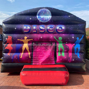 China hot sale disco bouncer commercial grade bounce house inflatable jumping castle for dance party