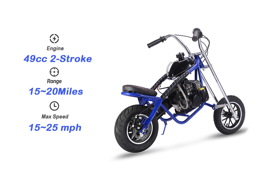 Hot selling mini gas scooters with sidecar 49cc 2 stroke foldable gas powered scooters for kids adults