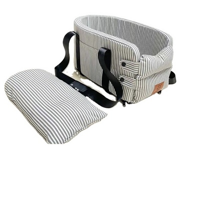 removable washable Durable Material dog kennel mat car armrest seat Dog Cat Travel Seat  Car central control pet safety seat