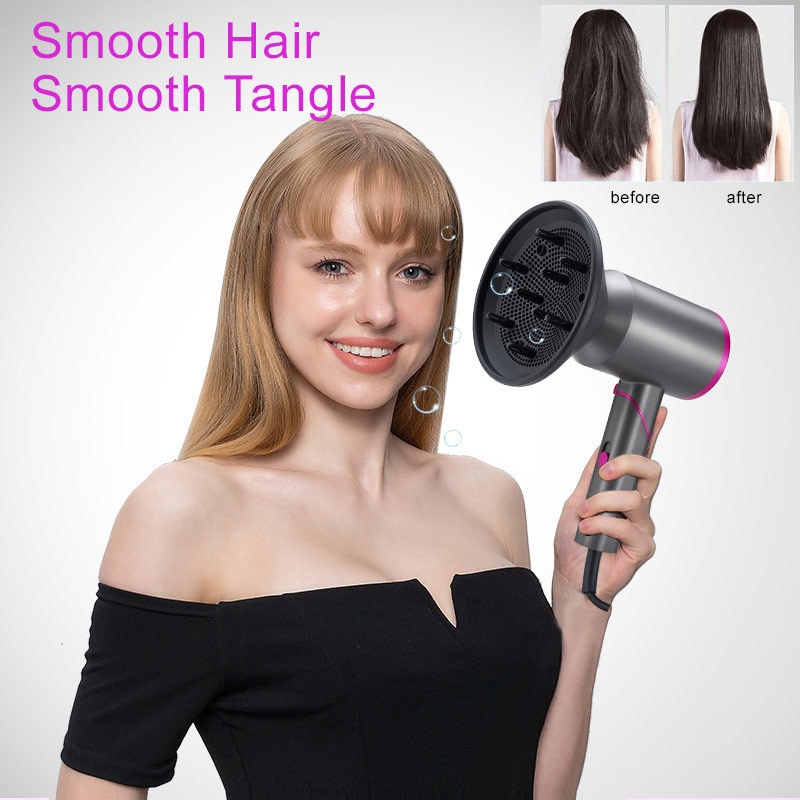 Blow Dryer With Comb Rhinestone Blowdryer 1000Watt Hair Super Adjustable Chargeable Electronic Heating Element