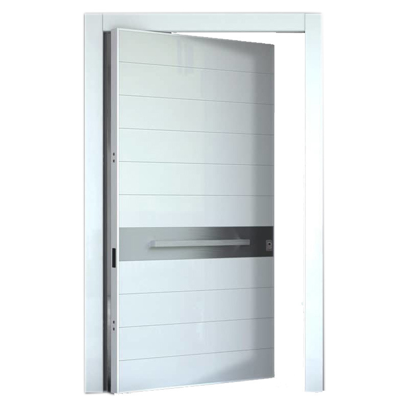 With Pivot Door Handle Modern Large Steel Pivot Front Door Systems