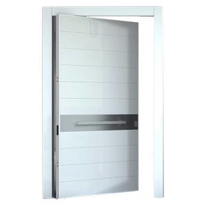 With Pivot Door Handle Modern Large Steel Pivot Front Door Systems