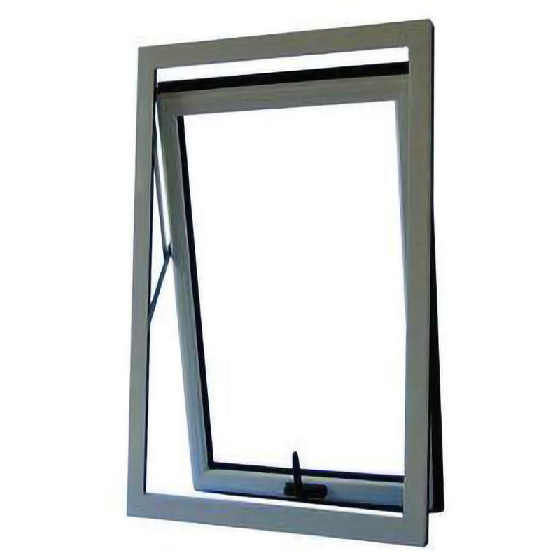 Accordion Windows Cost Top Hung Window Chain Winder Awning Window With Double Tempered Glass