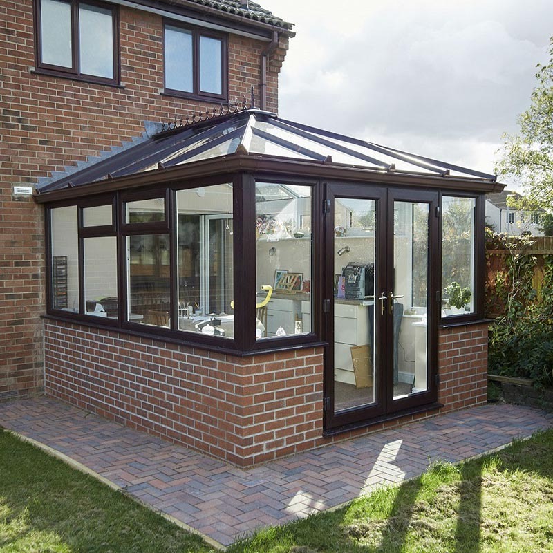 Most Popular Products Sunrooms Glass Houses Triangle Cheap Aluminum Modular Prefabricated Sunroom Kits