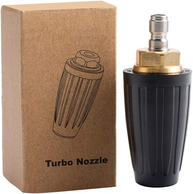 Turbo Zozzle 4500 Psi 1/4 Quick Connect Wash Spray Nozzle For Car Wash Machine Jet Washer Cleaning Copper Nozzle