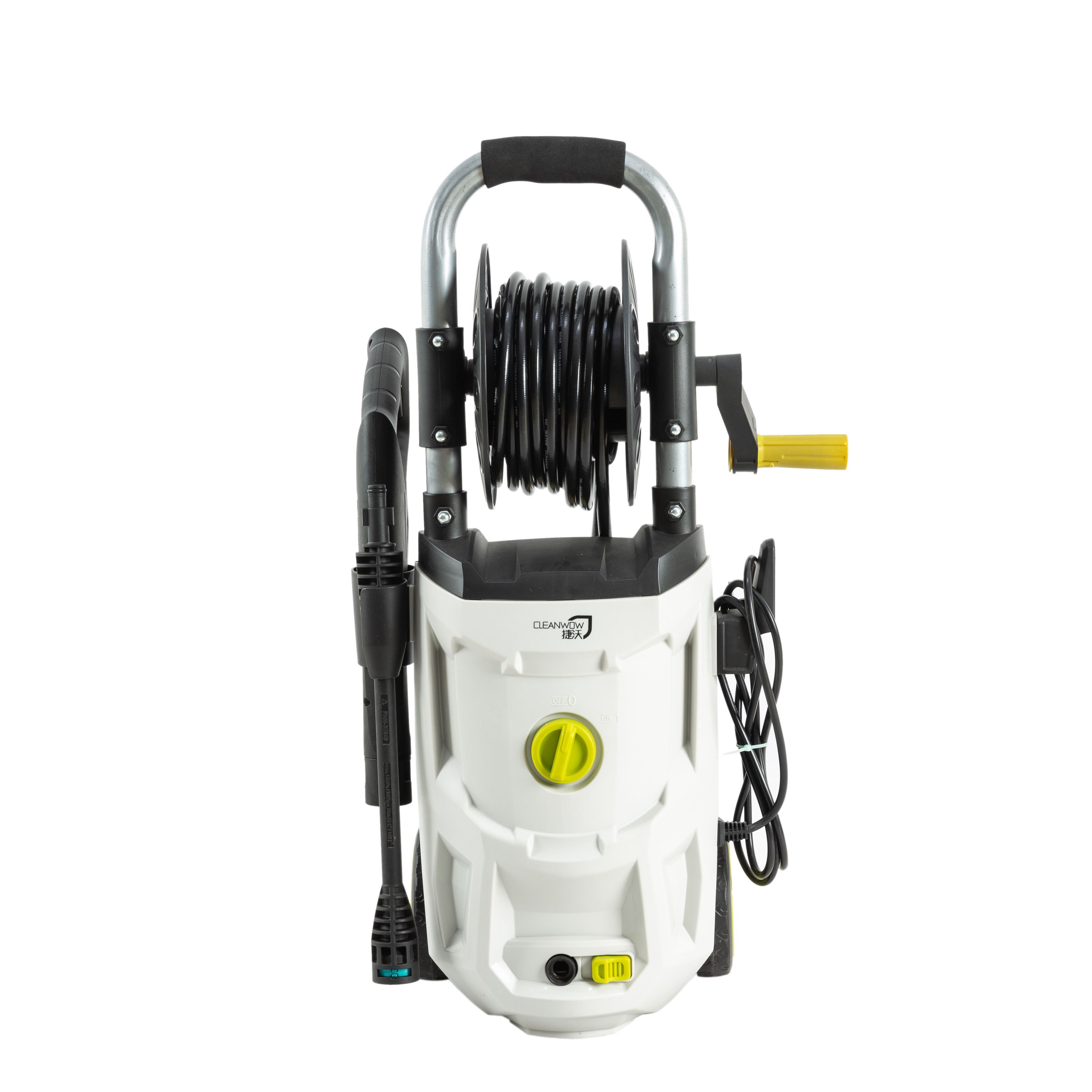 1800W High Pressure Jet Water Pressure Home Use Electric Car Cleaning Machine With Foam Spray Gun Car Washer