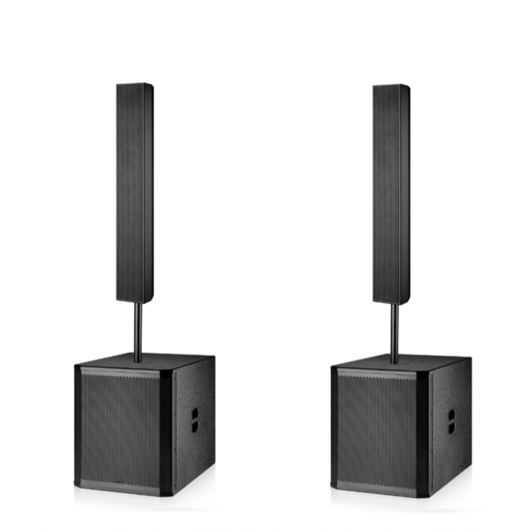 30M Portable Powered Column Loudspeaker System PA system audio party church home theater high battery life active speaker