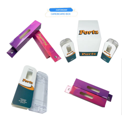 OEM Packaging Boxes Paper Insert display Battery disposable pen dabwoods packwoods Packaging box