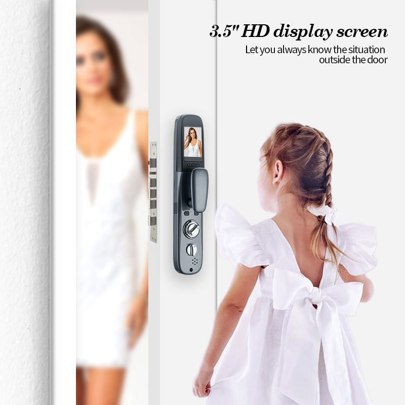 Digital Smart gate Door Lock Fias Hotel Security Electronic Biometric Fingerprint Keyless Digital Home Code Lock