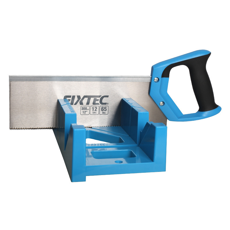 FIXTEC Precision Hand Mitre Box with Back Saw 12