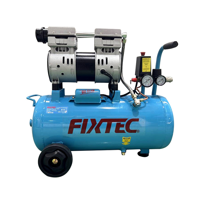 FIXTEC 1500W 2HP Tire Inflator Portable 80L/min 8 bar(115psi) Oil Free Air Compressor Truck