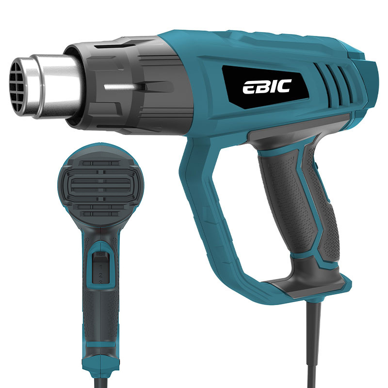 EBIC Industrial 2000W Electric Hot Air 500L/min Heat Gun Soldering Blower with GS/CE Certification