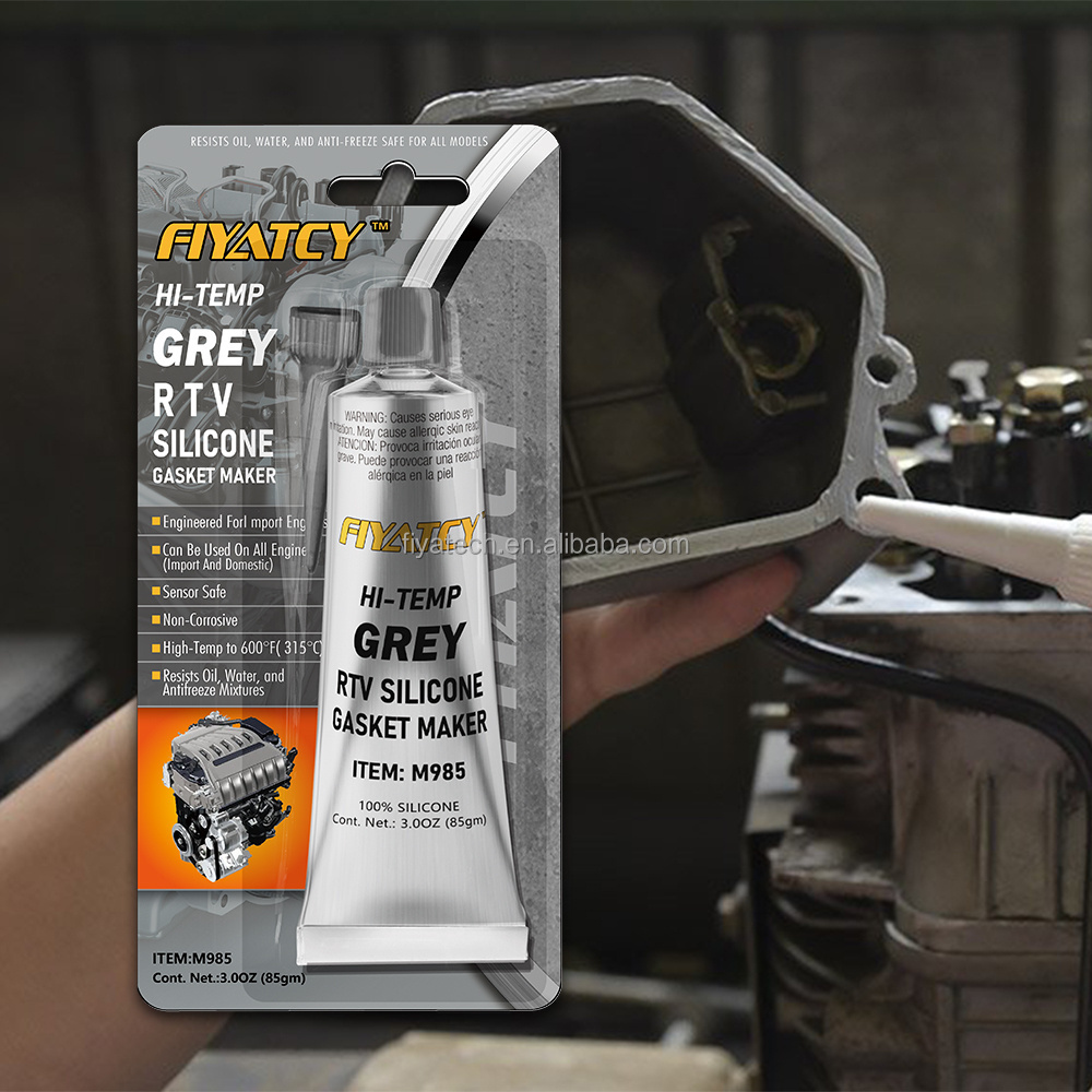 Feiya 3 Oz Ultra Grey Rigid High-torque Rtv Silicone Gasket Maker