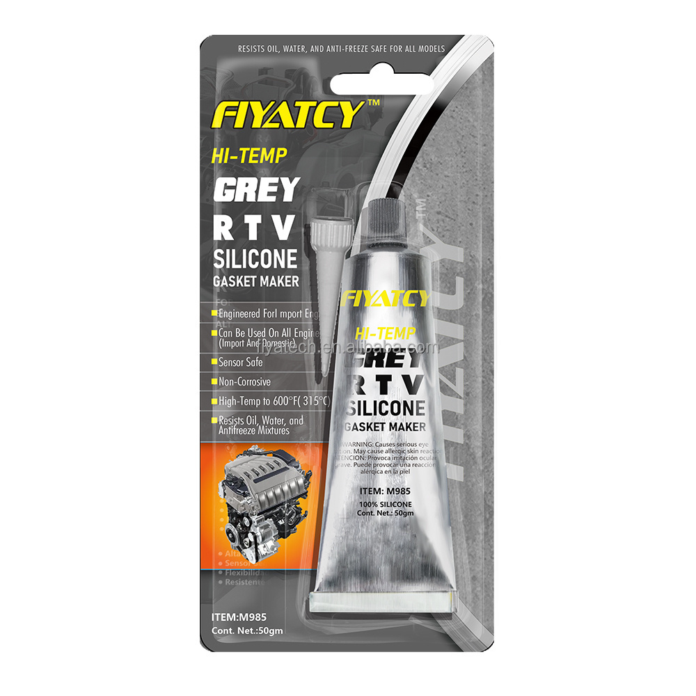 Feiya 3 Oz Ultra Grey Rigid High-torque Rtv Silicone Gasket Maker