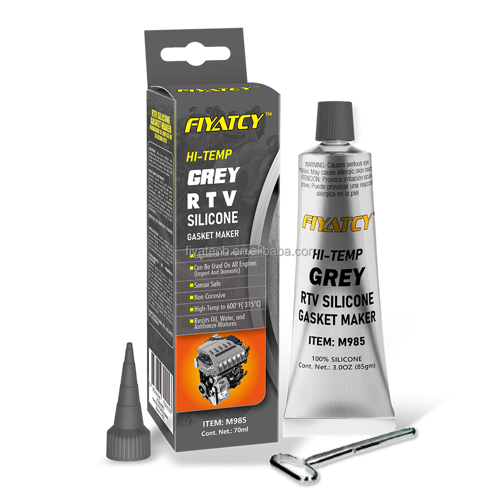 Feiya 3 Oz Ultra Grey Rigid High-torque Rtv Silicone Gasket Maker