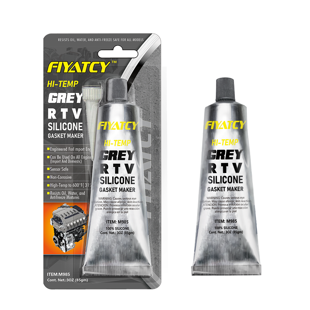 FEIYA 85gm Packing Grey Color RTV Silicone Gasket Maker For High Temperature