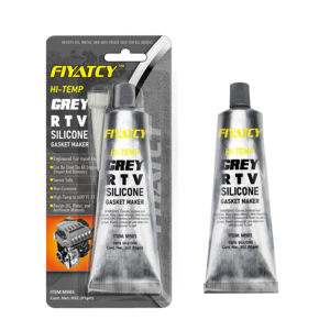 FEIYA 85gm Packing Grey Color RTV Silicone Gasket Maker For High Temperature