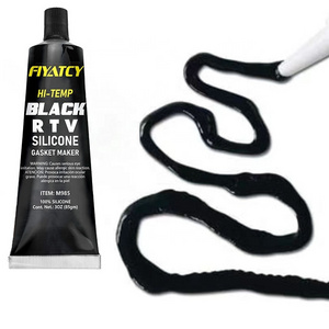 Acetic Neutral multipurpose Black high temperature oil resistance  RTV silicone gasket sealant for automotive engine