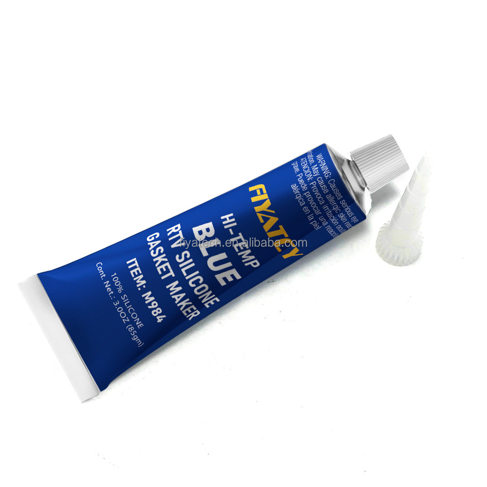 Professional Factory Blue High Temperature No Leak Gasket Maker Silicone Sealant