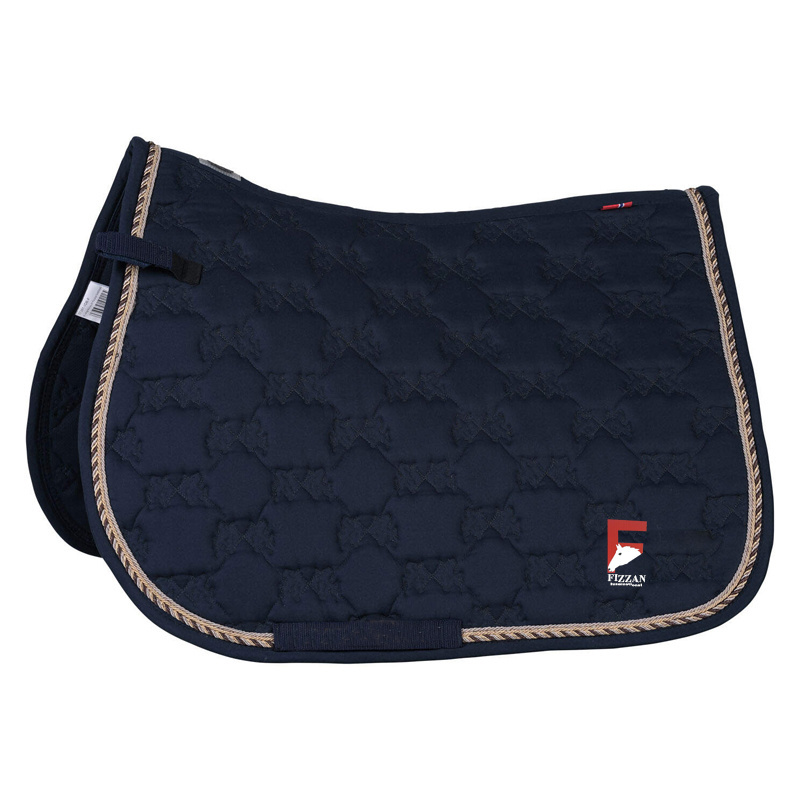 Custom Print Logo Riding Pad Equestrian Saddle Pads Saddle Blanket Equine Equipment Dressage Saddle Pad