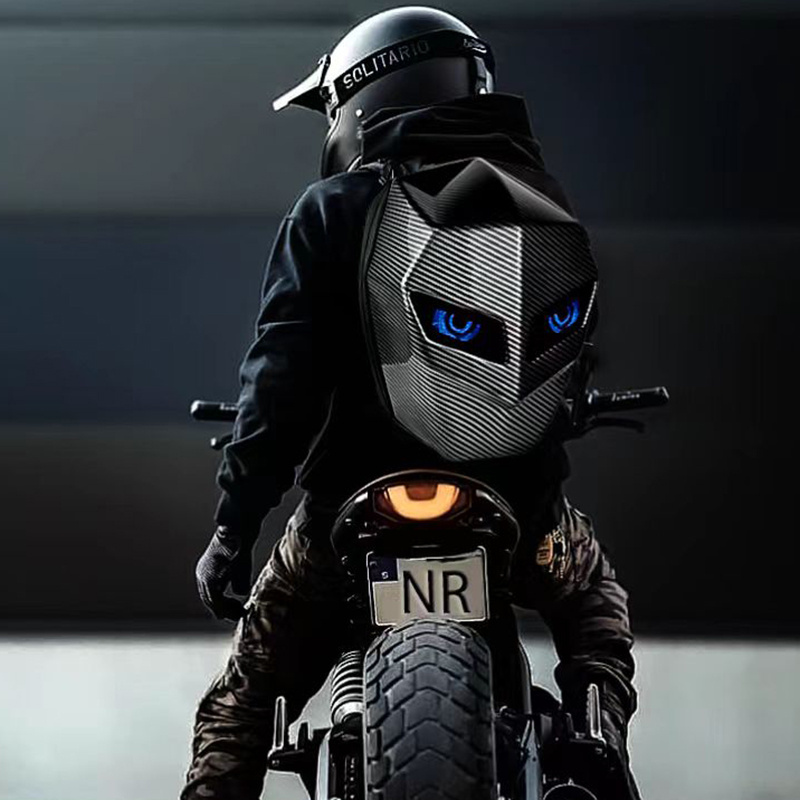 Led Motorcycle Backpack Bag Led Backpack Eyes Led Eye Backpack