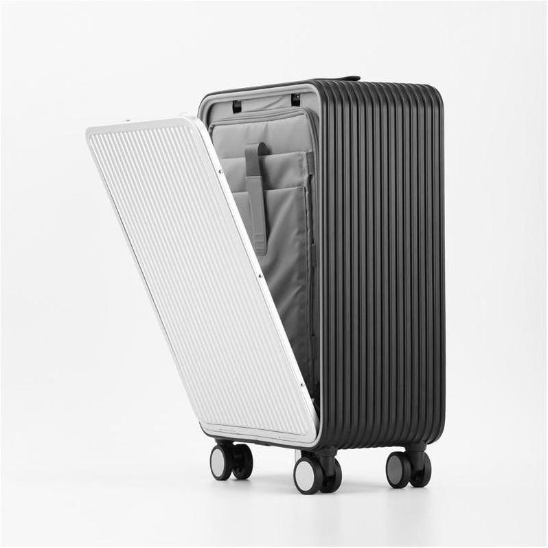 Aluminum Suitcase Luggage Cabin Metal Vintage 28 32 Inch Soft Aluminium Case 5Pcs  Smart 2 In 1 Suit Case Multifonction Suitcase