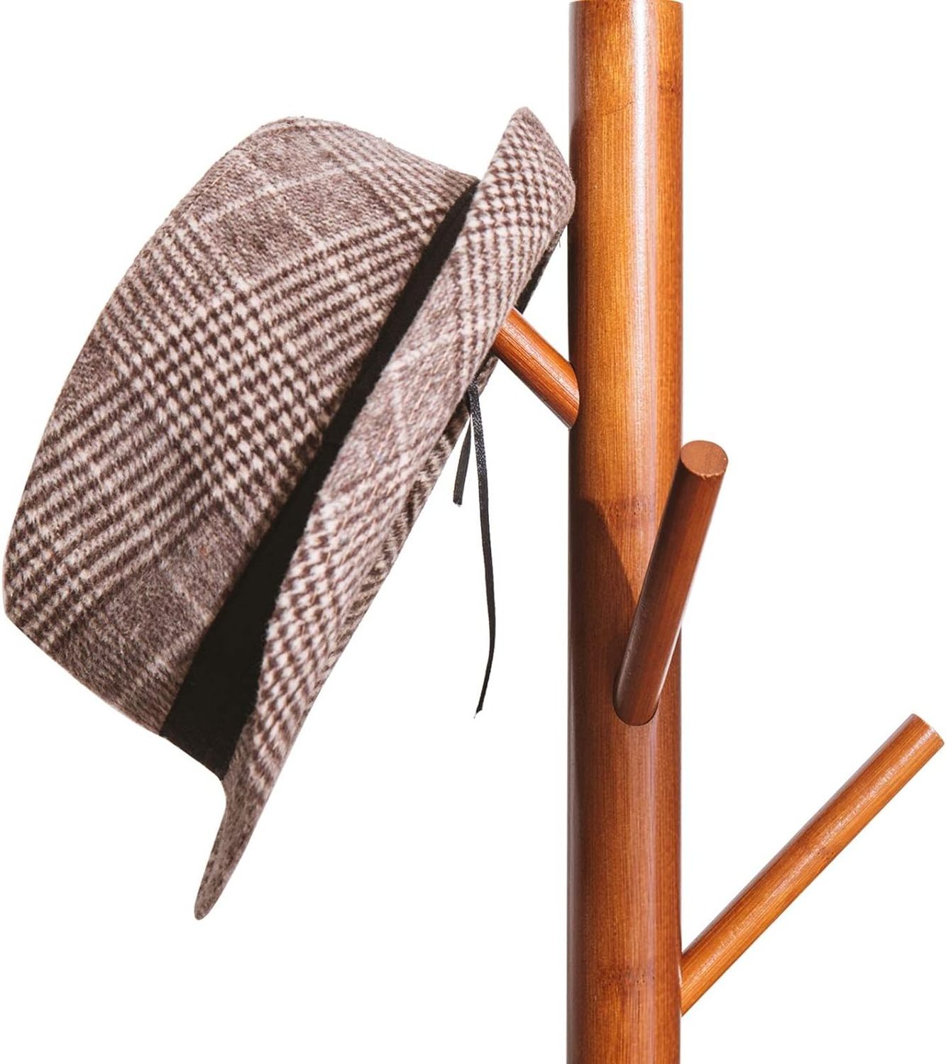 Adjustable Coat Rack Sturdy Wooden Coat Rack Stand Coat Tree, Free ...
