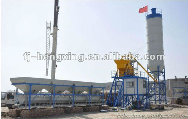 60m3/h wet mixing ready mix premixed concrete batching plant price for precast commercial concrete