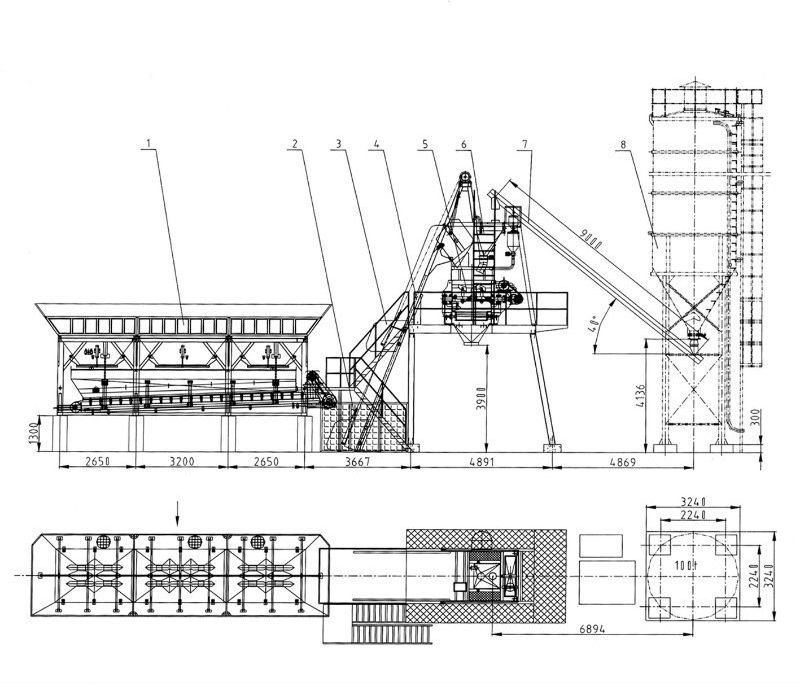 60m3/h wet mixing ready mix premixed concrete batching plant price for precast commercial concrete