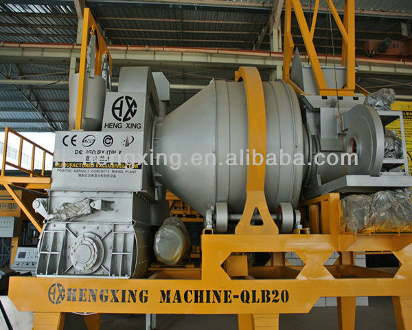 YQLB20 Automatic Mobile Asphalt Mixing Plant Portable Asphalt Batch Plant