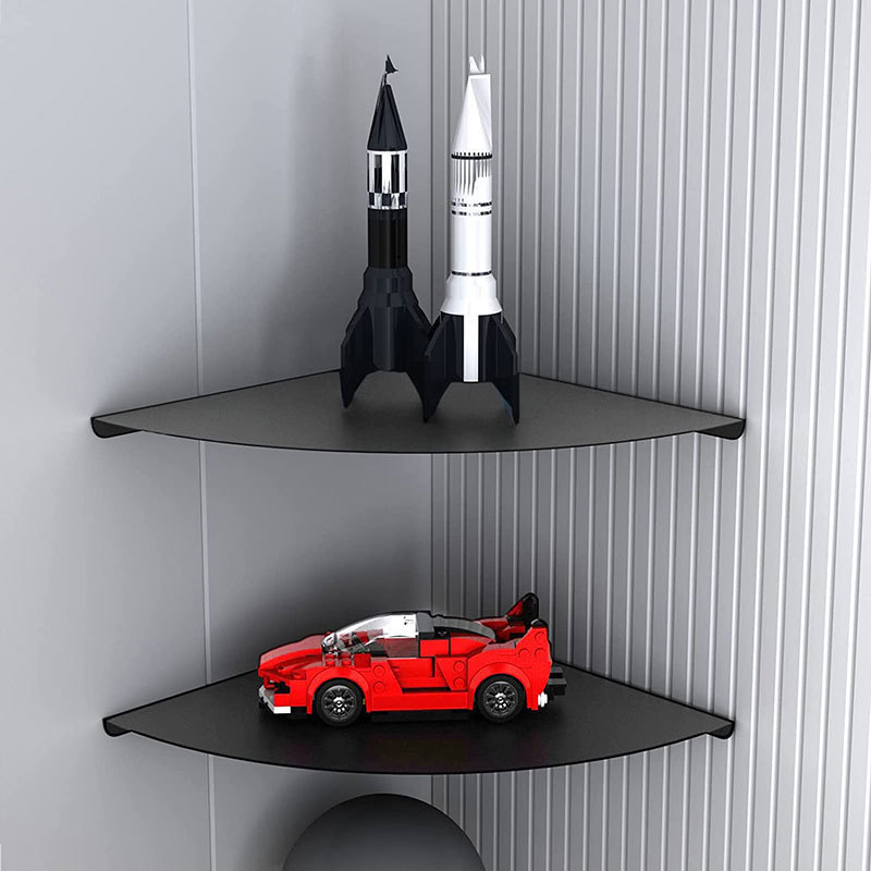 Living Room Bedroom Wall Mounted Tool Toys Photo Hanging Storage Floating Shelf Racks for Decoration