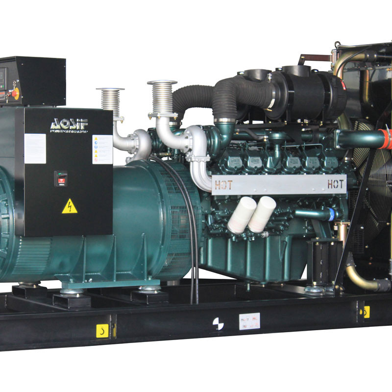 AOSIF supply AD825 600kw 750kva generator with Doosan engine soundproof super silent genset factory price big power generator