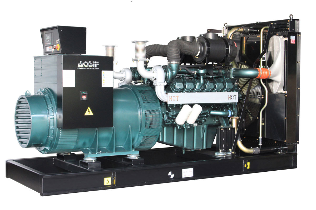 AOSIF supply AD825 600kw 750kva generator with Doosan engine soundproof super silent genset factory price big power generator