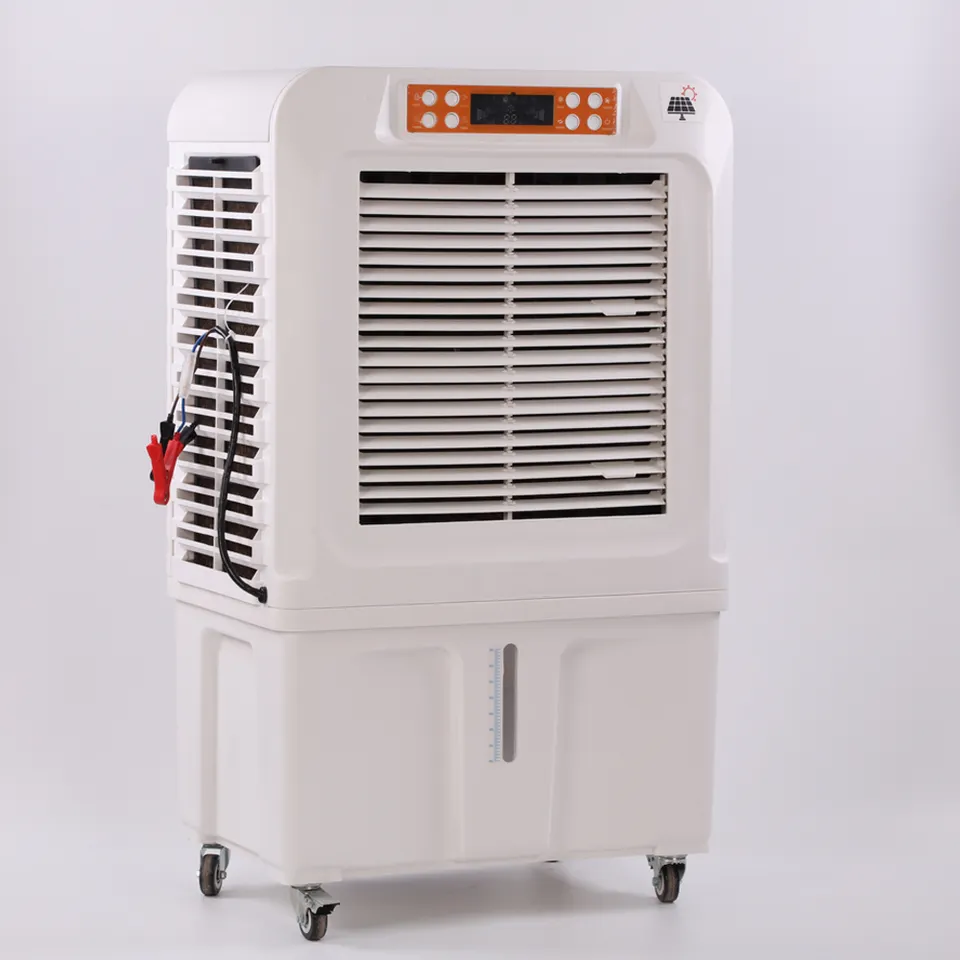 Portable SOLAR AC/ DC 3 in 1 air cooler outdoor air conditioner air cooling fan