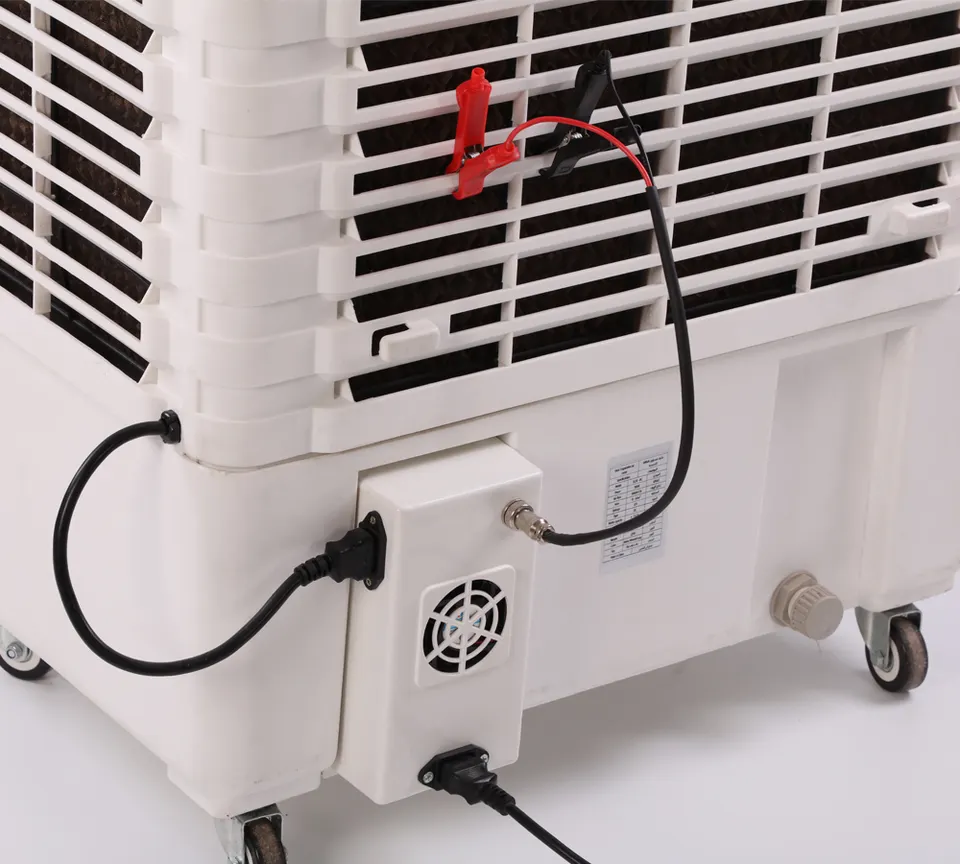 Portable SOLAR AC/ DC 3 in 1 air cooler outdoor air conditioner air cooling fan